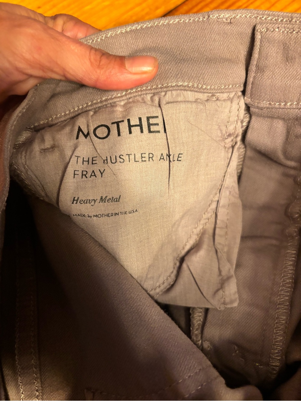 MOTHER the hustler ankle fray - Picture 4 of 5